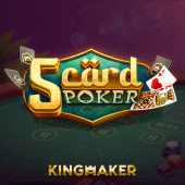 5 Card Poker cards game on 390009
